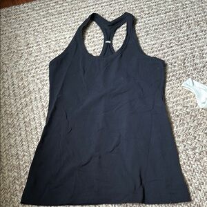 Women's Black Racerback Tank Top Lululemon